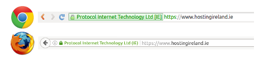 SSL URL green bar